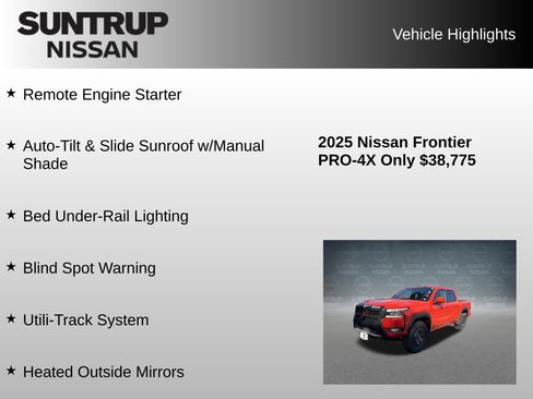 Used 2025 Nissan Frontier PRO-4X w/ Pro Premium Package AWD/4WD image 16