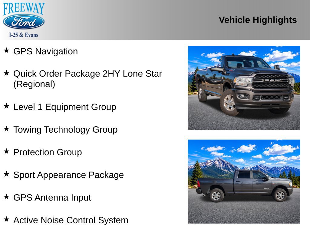 Used 2024 RAM 2500 Lone Star w/ Towing Technology Group AWD/4WD image 3