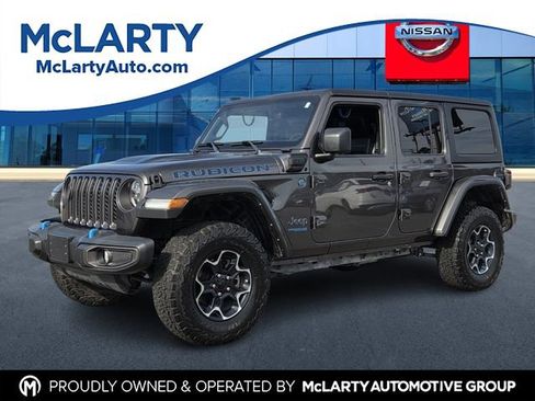 Used 2022 Jeep Wrangler Unlimited Rubicon 4xe w/ Cold Weather Group AWD/4WD image 1