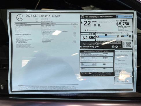 New 2026 Mercedes-Benz GLE 350 4MATIC image 41