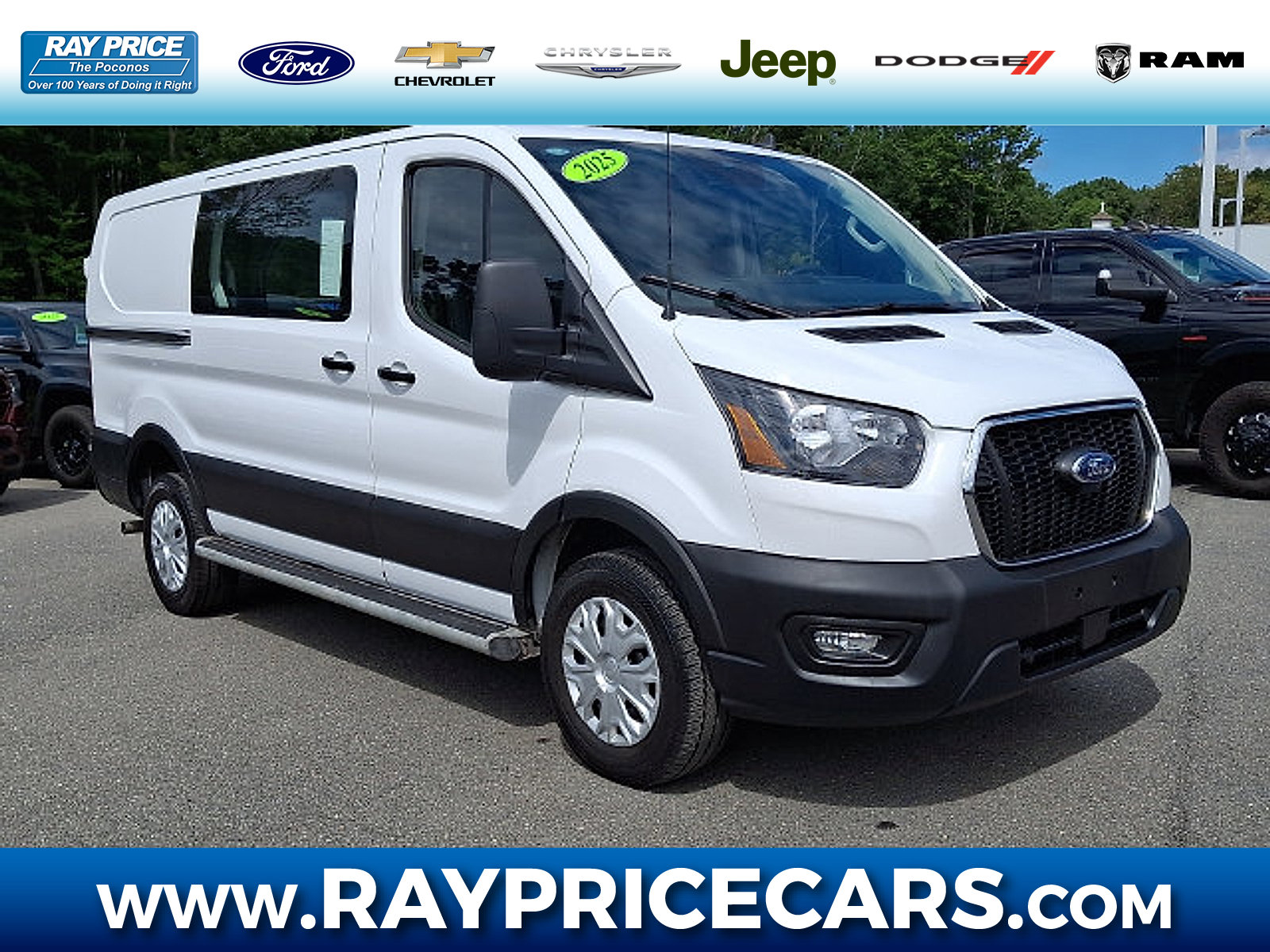 Used 2025 Ford Transit 250 Low Roof w/ Exterior Upgrade Package RWD image 1