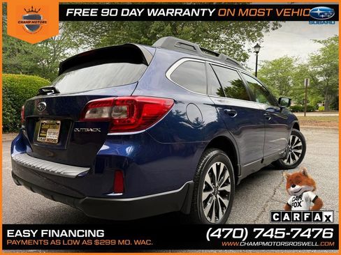 Used 2016 Subaru Outback 2.5i Limited AWD/4WD image 8