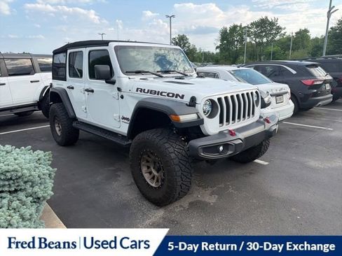 Used 2020 Jeep Wrangler Unlimited Rubicon w/ LED Lighting Group AWD/4WD image 1