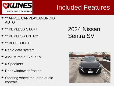 Used 2024 Nissan Sentra SV image 2