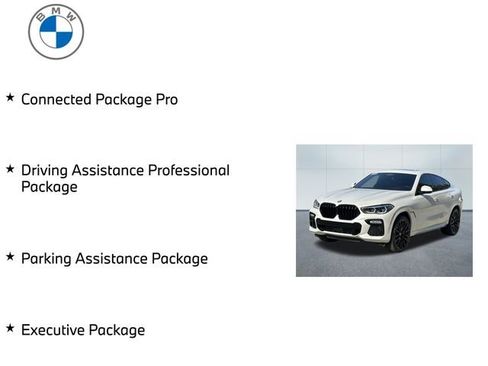 Used 2021 BMW X6 M50i w/ Executive Package AWD/4WD image 8