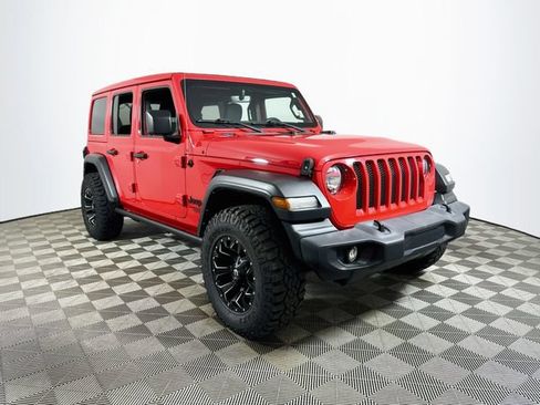 Used 2021 Jeep Wrangler Unlimited Sport w/ Sun And Sound Package AWD/4WD image 1