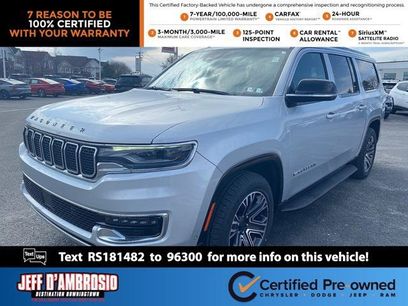 Certified 2024 Jeep Wagoneer L Series II w/ Flexible Seating Group