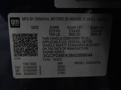 Certified 2022 Chevrolet Silverado 1500 Custom image 46