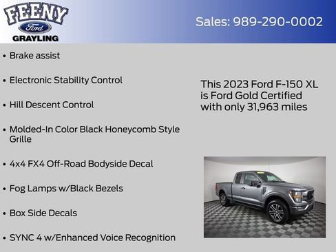 Used 2023 Ford F150 XL w/ STX Appearance Package AWD/4WD image 24