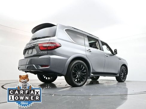 Used 2024 Nissan Armada Platinum w/ Captain's Chairs Package image 35