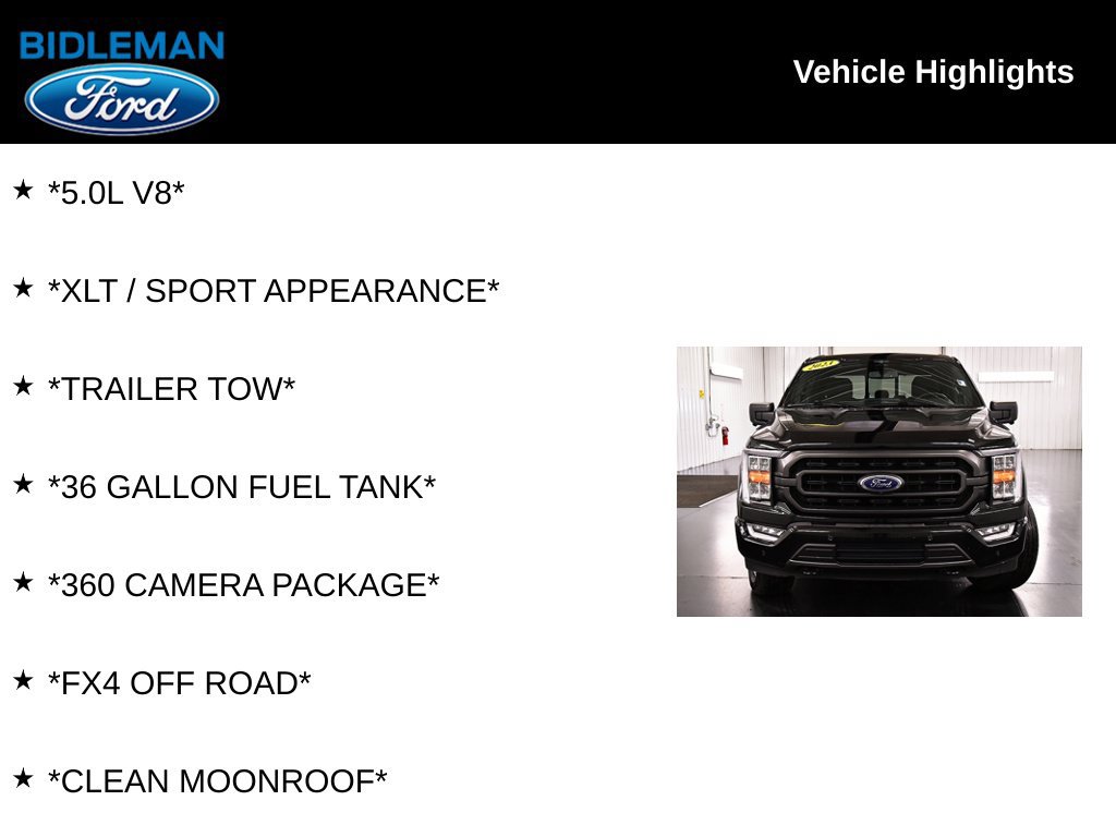 Used 2023 Ford F150 XLT w/ Equipment Group 302A High AWD/4WD image 10