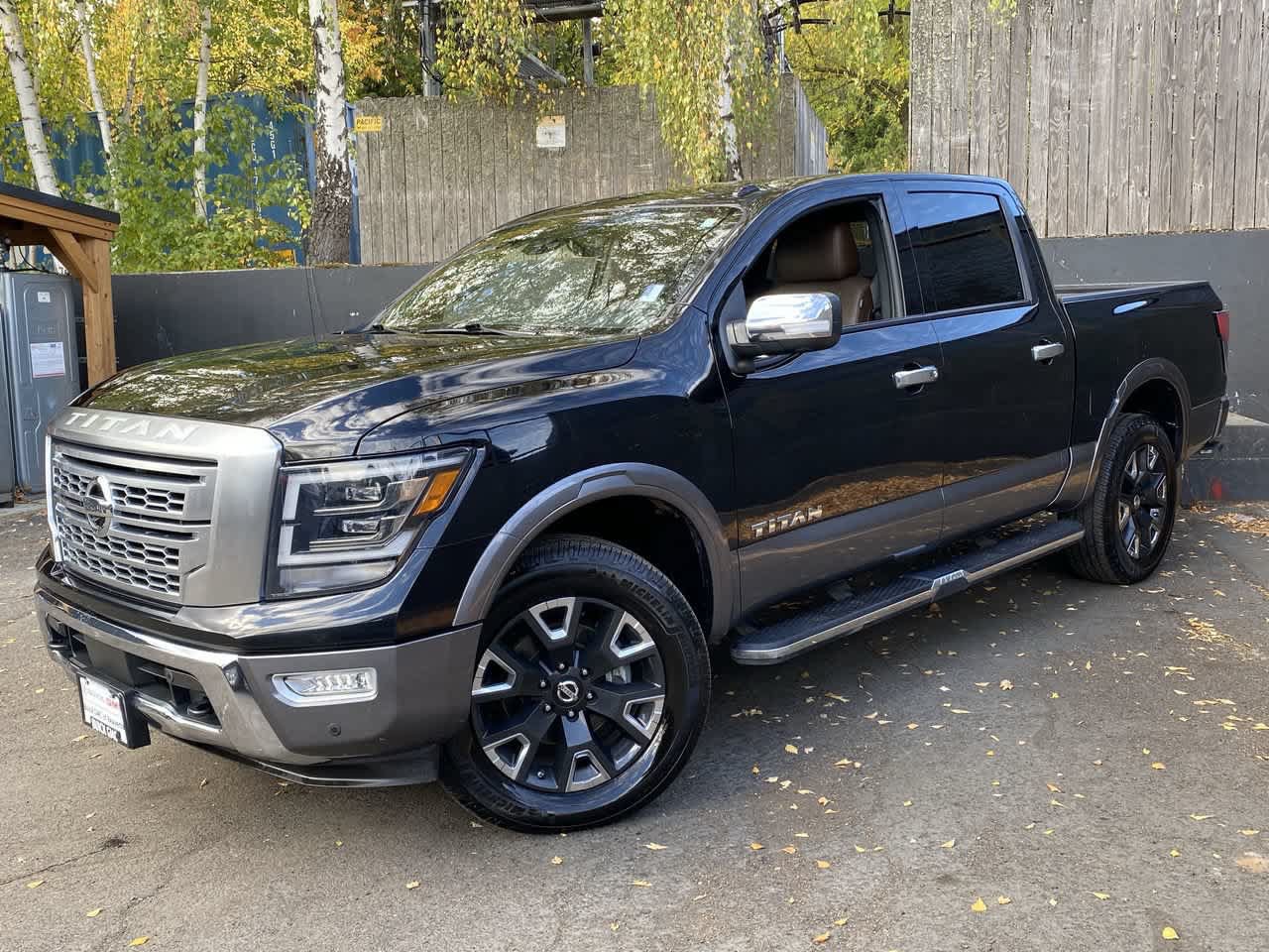 Used 2021 Nissan Titan Platinum Reserve w/ Moonroof Package AWD/4WD image 1