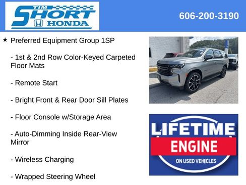 Used 2023 Chevrolet Tahoe RST w/ Max Trailering Package AWD/4WD image 9