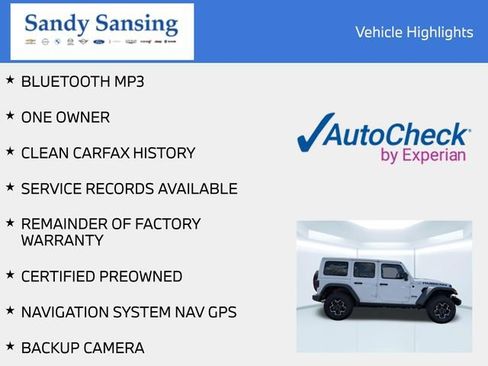 Used 2023 Jeep Wrangler Unlimited Rubicon 4xe AWD/4WD image 7