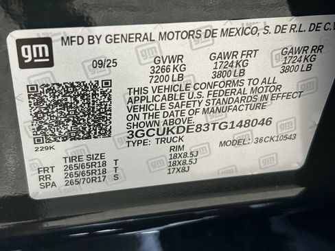 New 2026 Chevrolet Silverado 1500 LT w/ Z71 Off-Road Package AWD/4WD image 34