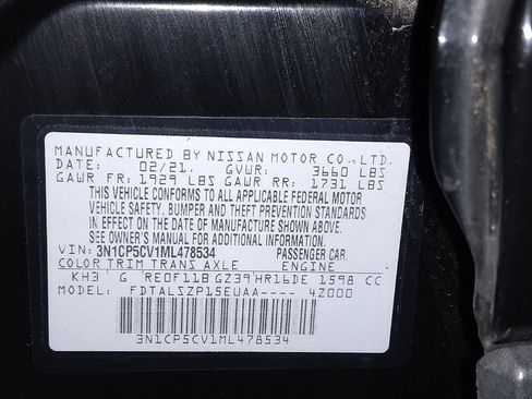 Used 2021 Nissan Kicks SV image 33