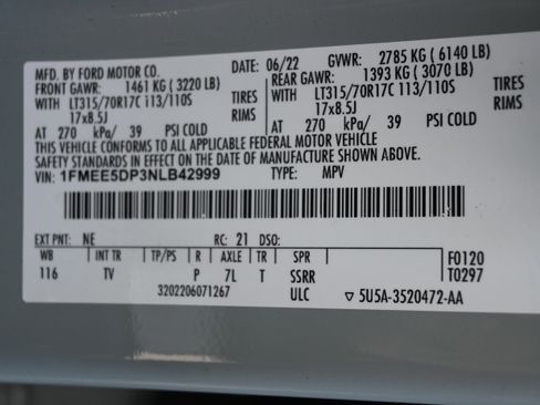 Used 2022 Ford Bronco Wildtrak AWD/4WD image 17