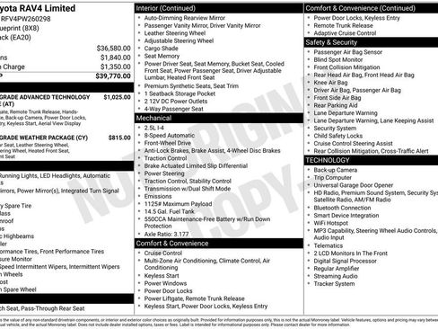 Used 2023 Toyota RAV4 Limited FWD image 39