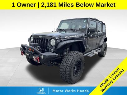 Used 2017 Jeep Wrangler Unlimited Rubicon w/ Connectivity Group