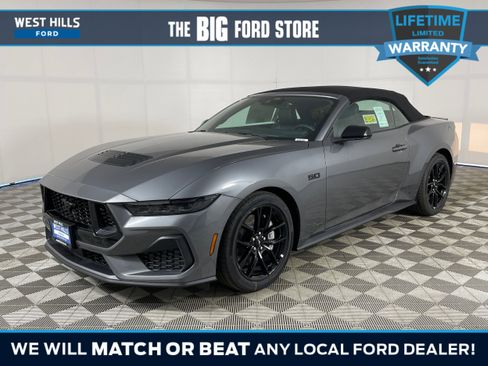 New 2025 Ford Mustang GT Premium w/ Mustang Nite Pony Package image 1