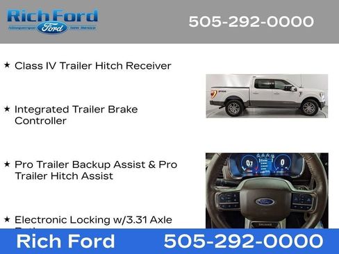 Certified 2023 Ford F150 King Ranch w/ Equipment Group 601A High AWD/4WD image 45
