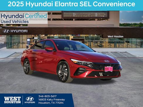 Certified 2025 Hyundai Elantra SEL image 1