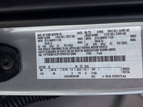 Certified 2023 Ford F150 XLT w/ Equipment Group 302A High RWD image 33