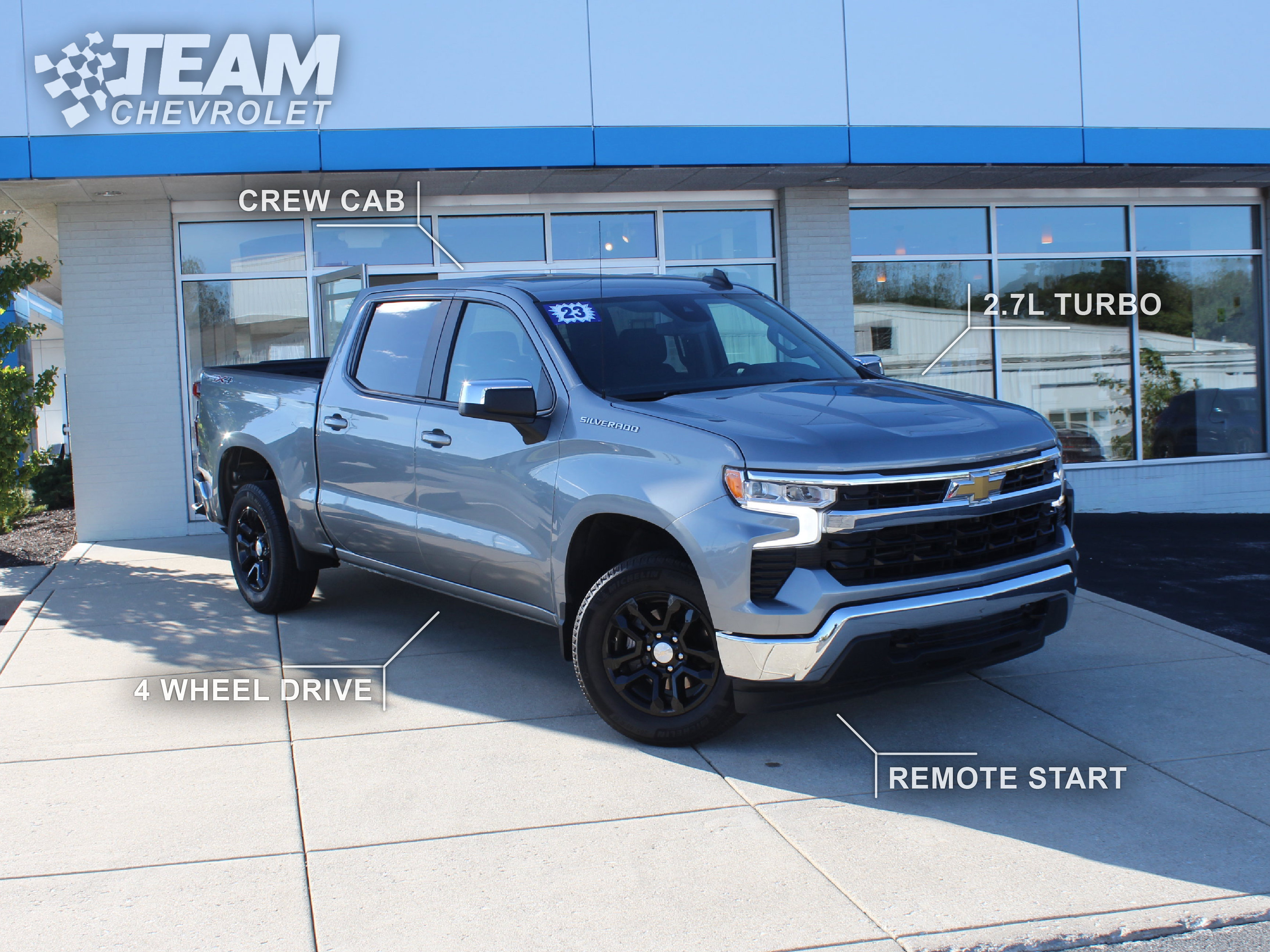 Used 2023 Chevrolet Silverado 1500 LT AWD/4WD image 2
