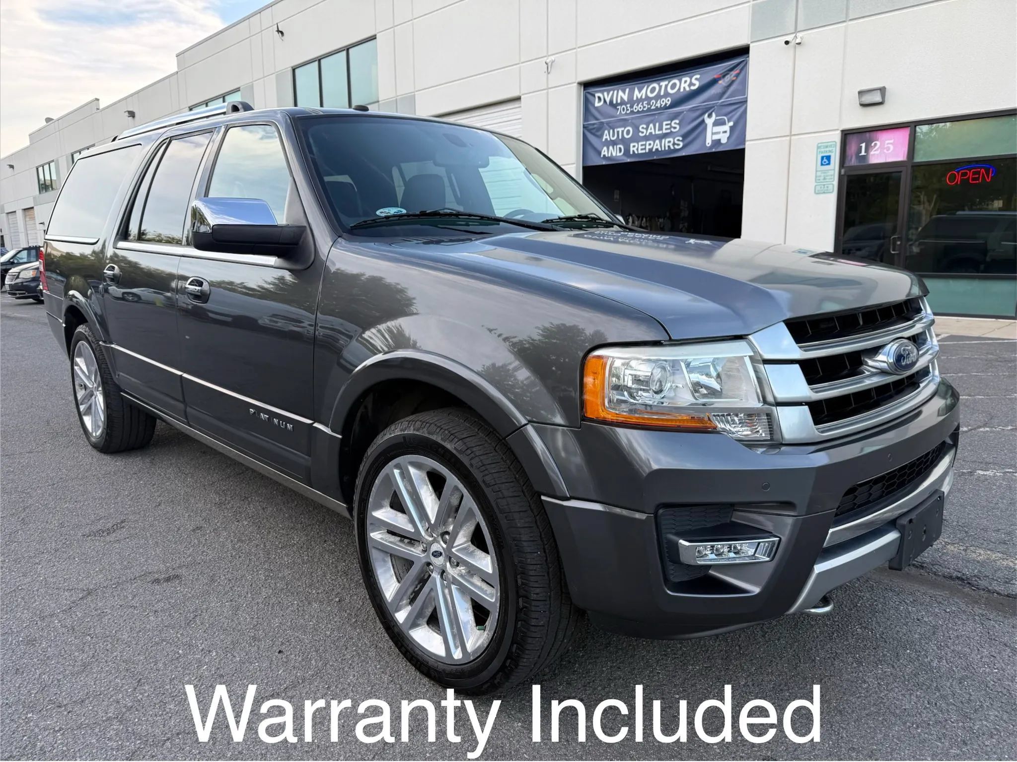 Used 2017 Ford Expedition EL Platinum AWD/4WD image 1