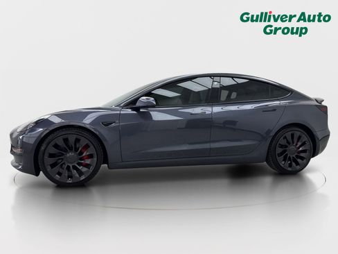 Used 2021 Tesla Model 3 Performance AWD/4WD image 2