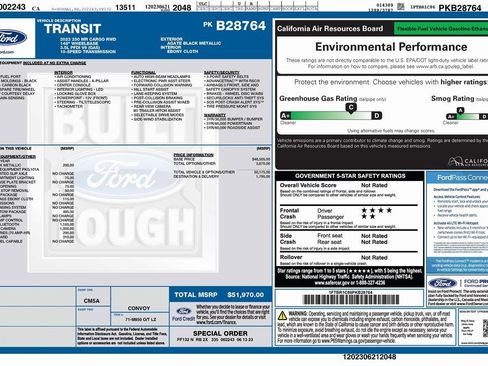 Used 2023 Ford Transit 250 Medium Roof image 4