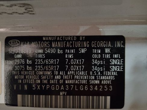 Used 2020 Kia Sorento LX image 33