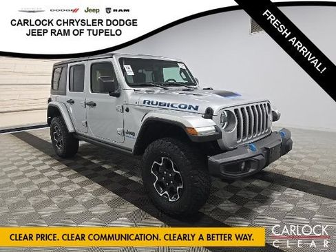 Used 2023 Jeep Wrangler Unlimited Rubicon 4xe w/ Cold Weather Group AWD/4WD image 4