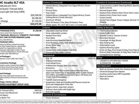 Used 2020 GMC Acadia SLT w/ Premium Package image 29