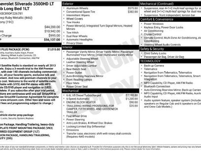 Used 2013 Chevrolet Silverado 3500 LT w/ Interior Plus Package