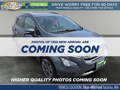 Used 2018 Ford EcoSport Titanium