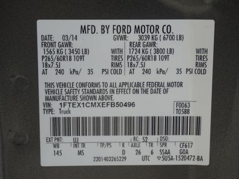 Used 2014 Ford F150 XLT w/ XLT Chrome Package RWD image 26