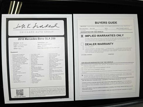Used 2018 Mercedes-Benz GLA 250 4MATIC image 43
