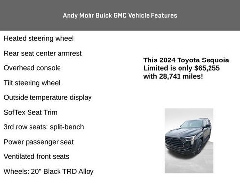 Used 2024 Toyota Sequoia Limited image 14