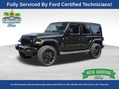 Used 2020 Jeep Wrangler Unlimited Sahara