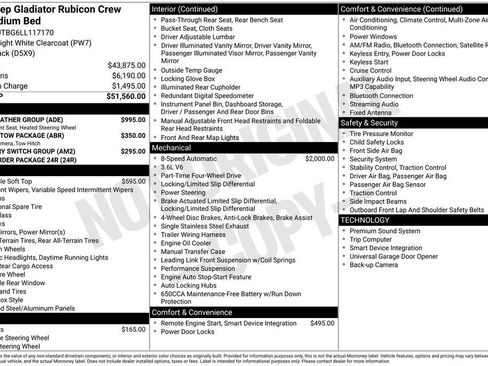 Used 2020 Jeep Gladiator Rubicon w/ Cold Weather Group image 15