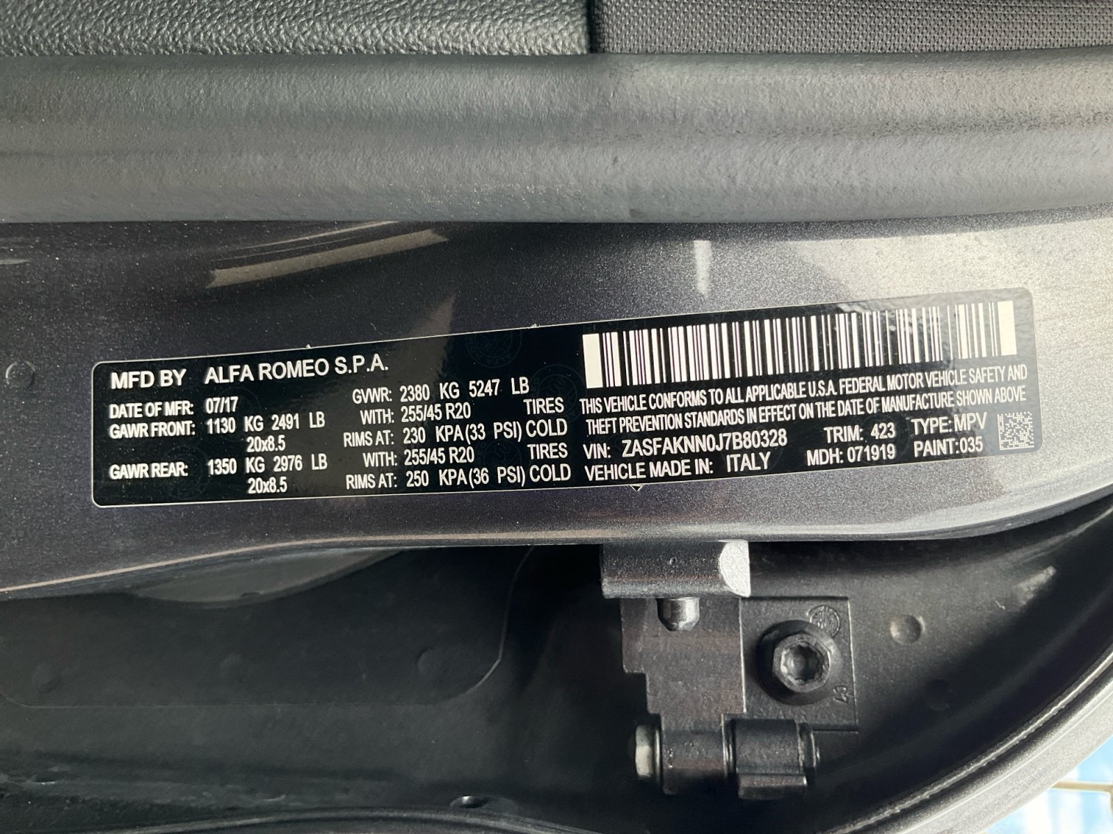 Used 2018 Alfa Romeo Stelvio Ti Sport AWD/4WD image 25