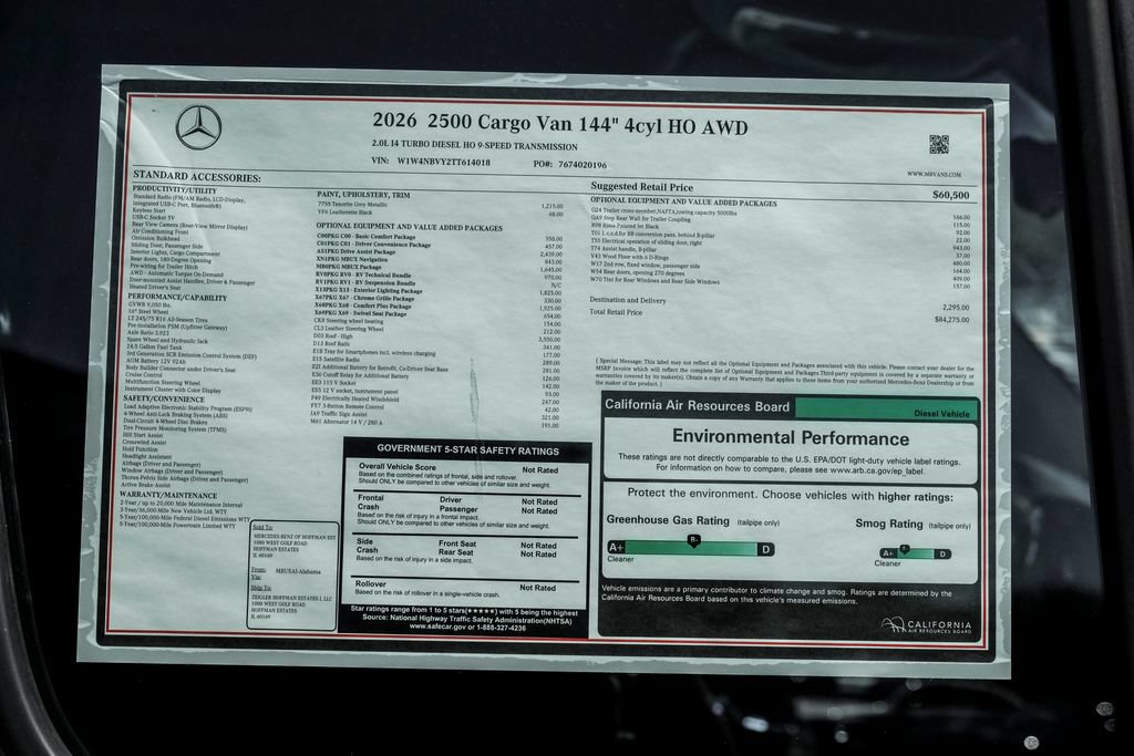 Used 2026 Mercedes-Benz Sprinter 2500 image 25