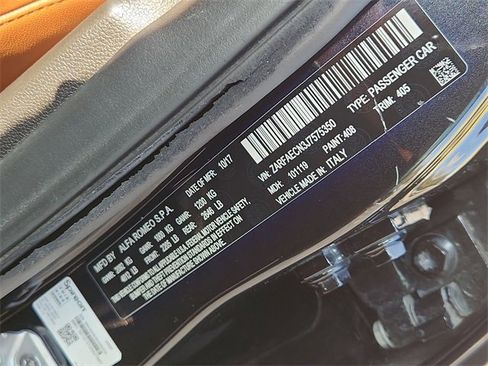 Used 2018 Alfa Romeo Giulia Ti Sport w/ Quick Order Package 22U Sport image 34