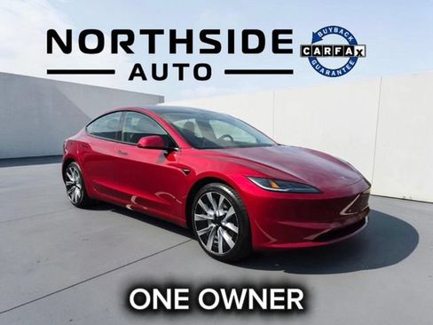 Used 2025 Tesla Model 3 Long Range AWD/4WD image 1