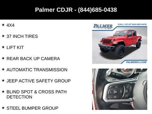 Used 2020 Jeep Gladiator Overland w/ Safety Group AWD/4WD image 6