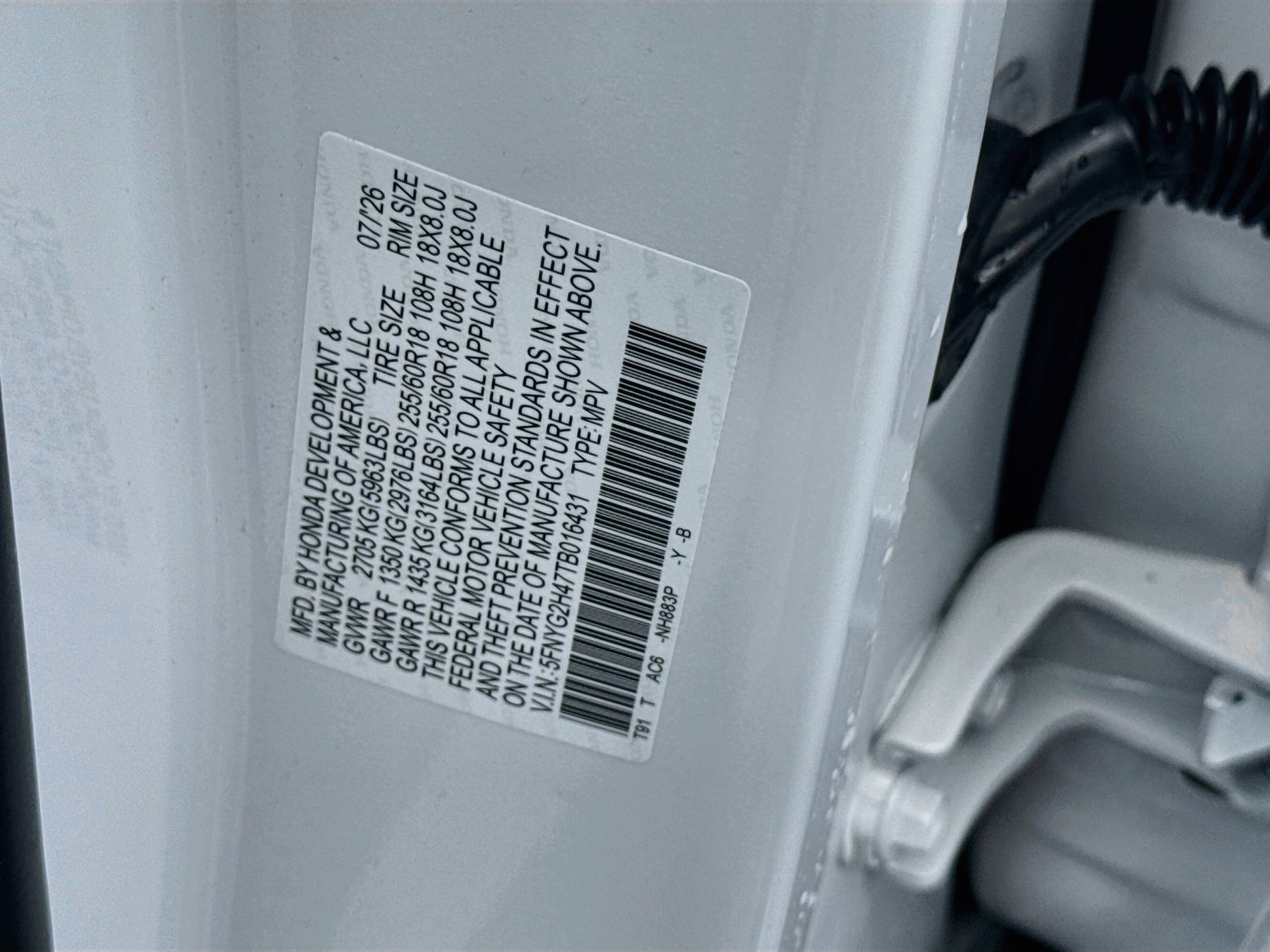New 2026 Honda Pilot EX-L image 28
