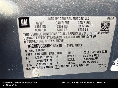 Used 2011 Chevrolet Silverado 2500 W/T w/ Snow Plow Prep Package image 26