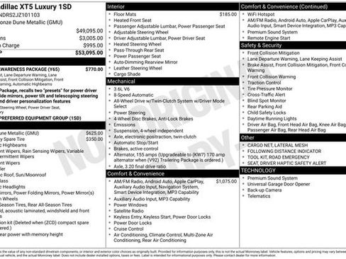 Used 2018 Cadillac XT5 Luxury w/ Driver Awareness Package image 32