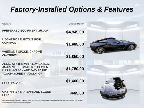 Used 2007 Chevrolet Corvette Coupe w/ Preferred Equipment Group RWD image 2